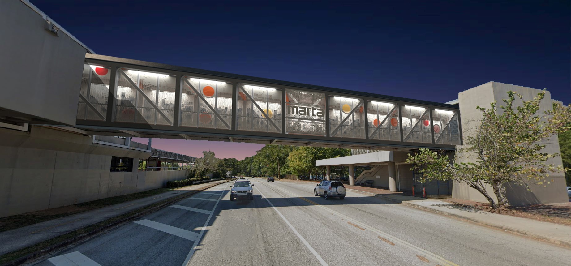 East Lake Road Closure rendering